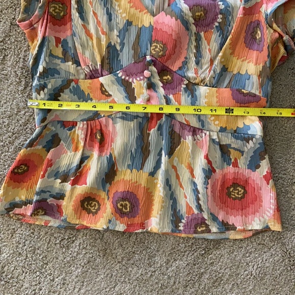 Vintage Nanette Lepore silk blouse - Picture 9 of 10